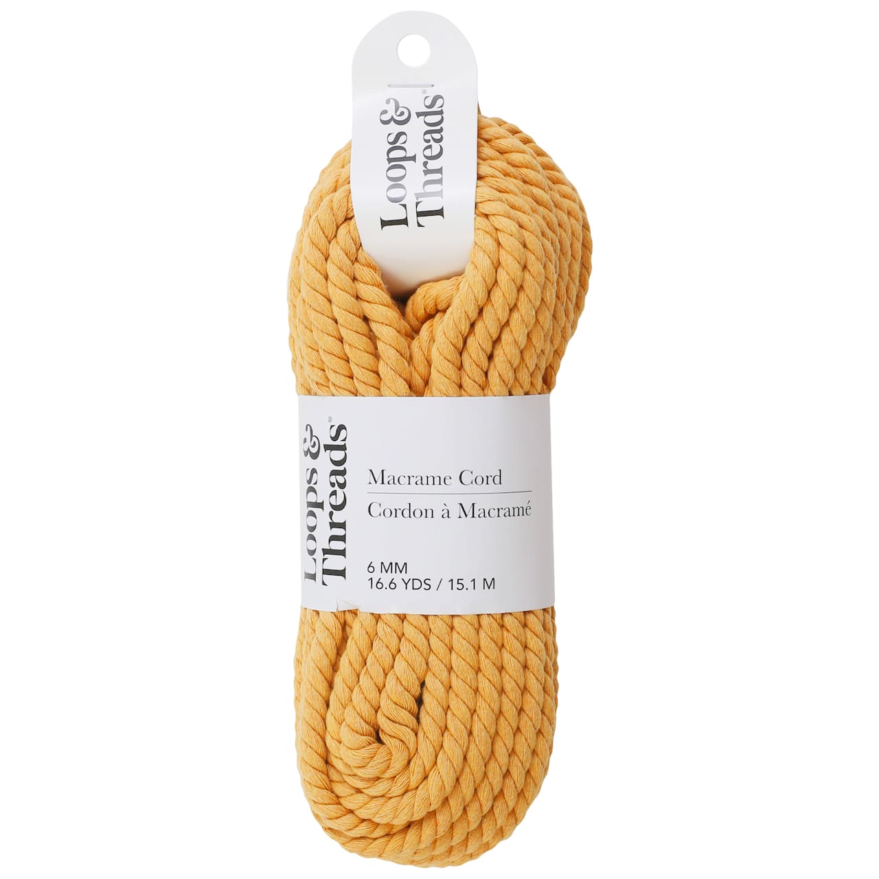 Macramé Cotton Cord by Loops & Threads®, 50ft.